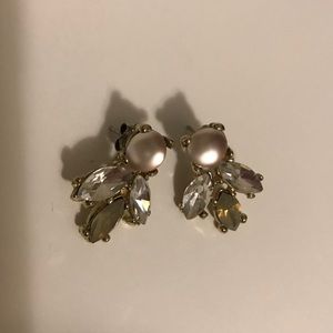 LOFT | Crystal Cluster Earrings